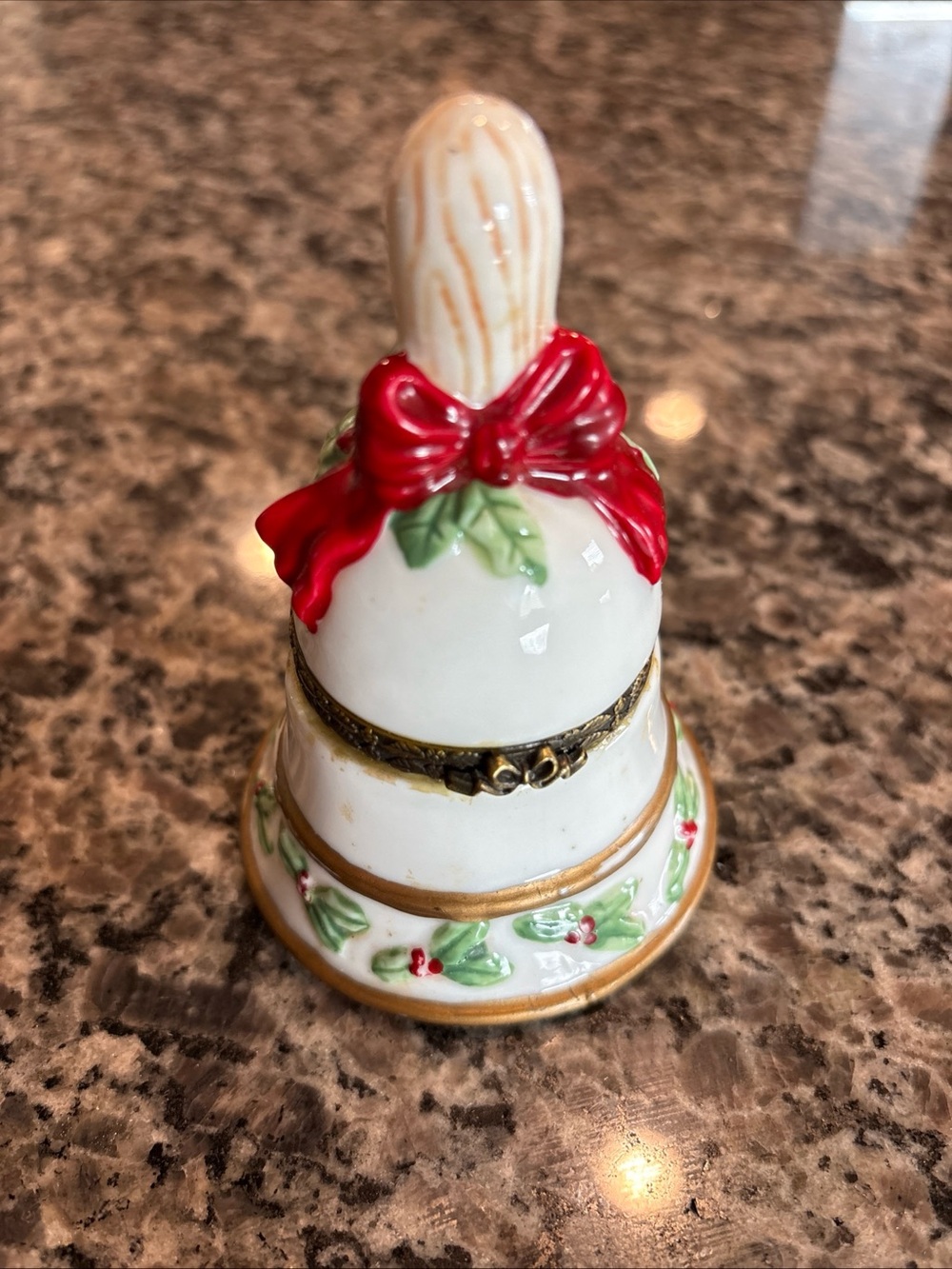 My Hinged Box Collection by HERCO Vintage Christmas Bell